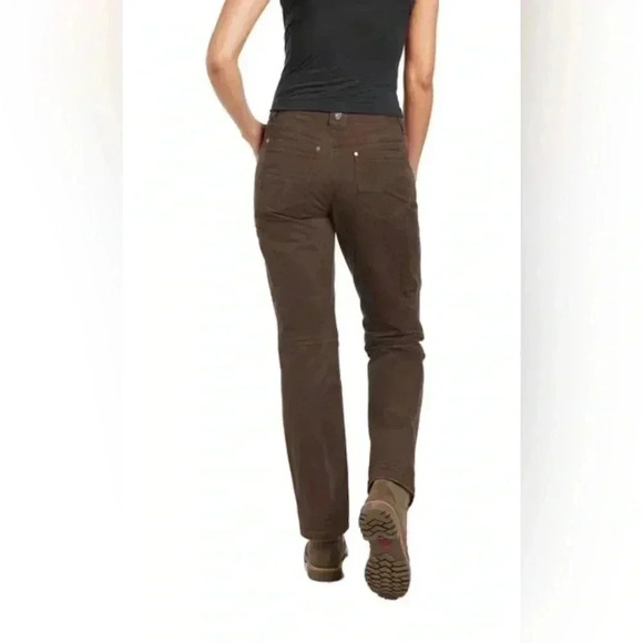 Kuhl Klaudette Pants Straight Sage Brown Size 8 Short - Picture 3 of 15